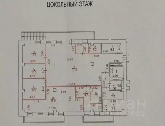Офис в Москва Долгоруковская ул., 15С4-5 (260 м) - Фото 1
