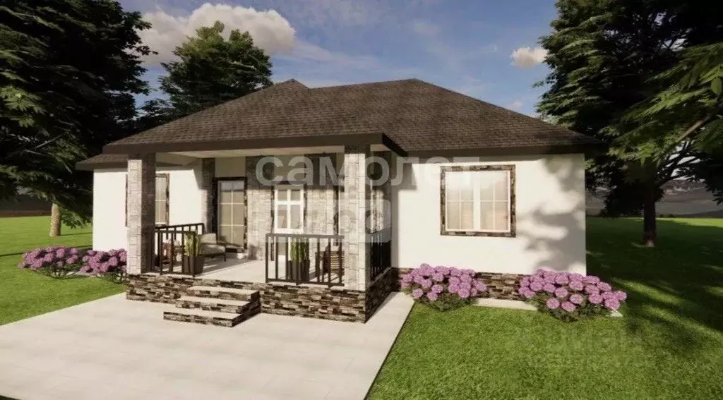 Коттедж в Липецкая область, Липецкий муниципальный округ, с. Троицкое  ... - Фото 1