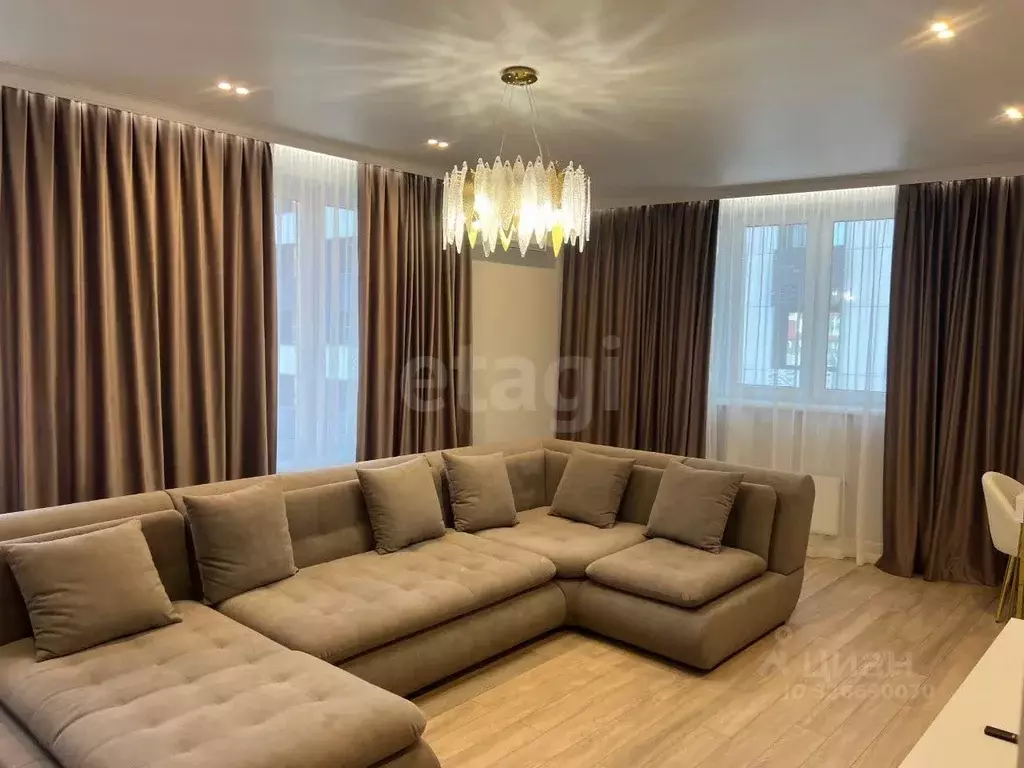 3-к кв. Башкортостан, Уфа ул. Гафури, 71 (74.1 м) - Фото 1