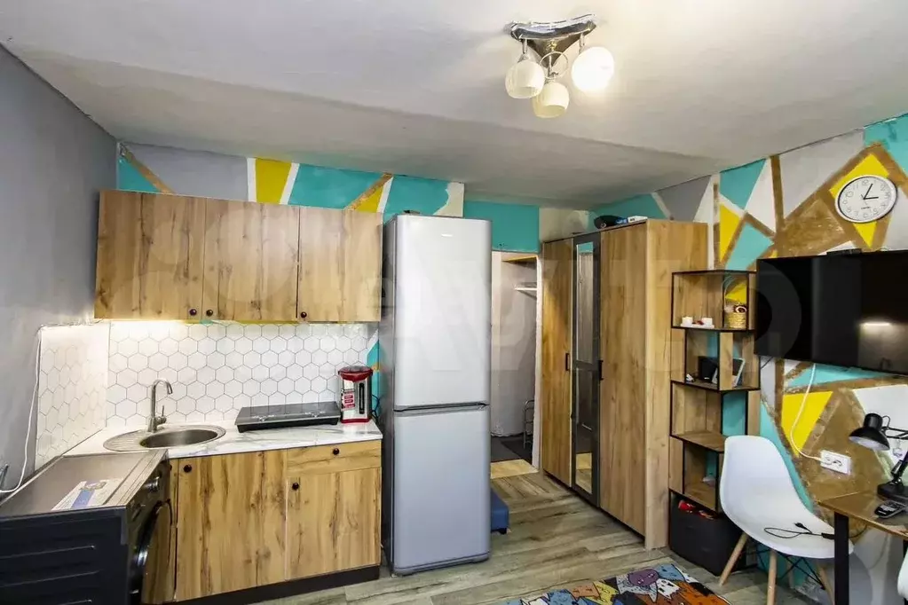 Квартира-студия, 16,7 м, 2/8 эт. - Фото 1