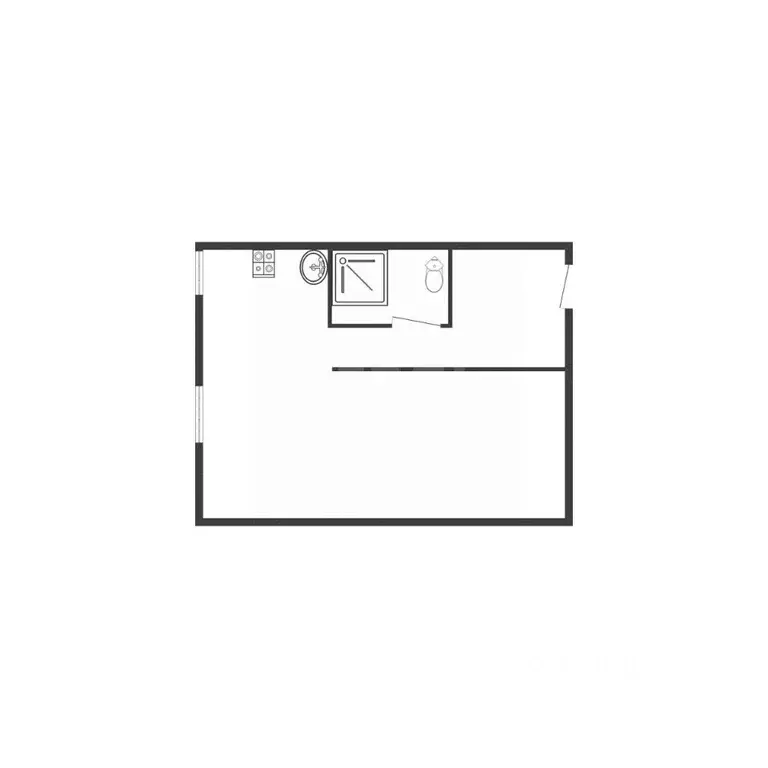 1-к кв. Смоленская область, Смоленск ул. Шевченко, 73б (29.4 м) - Фото 2