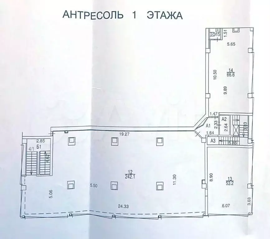 Помещение свободного назначения в Москва Ленинский просп., 31к1 (757 ... - Фото 1