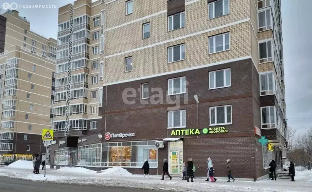 1-комнатная квартира: Пермь, ул. Кронштадтская, 8 (39.8 м) - Фото 1