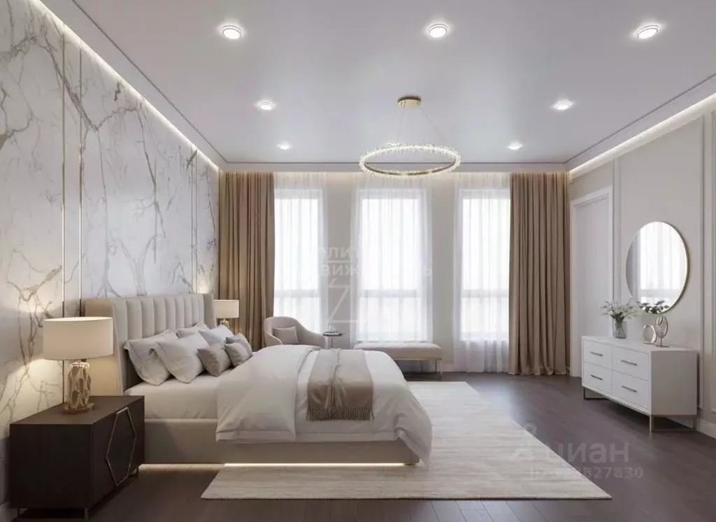 3-к кв. Санкт-Петербург ул. Малая Зеленина, 4 (105.0 м) - Фото 2