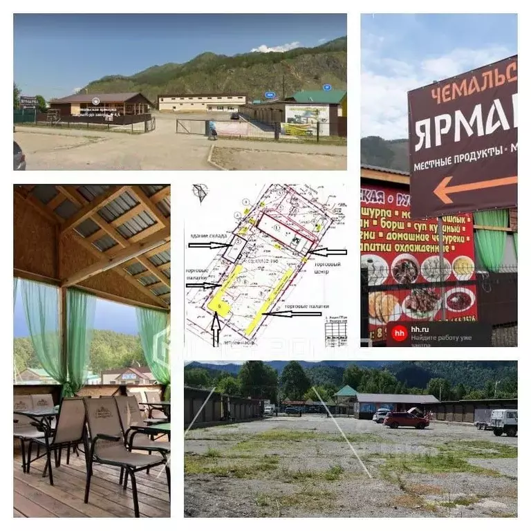 Торговая площадь в Алтай, Чемальский район, с. Чемал ул. Пчелкина, 93 ... - Фото 2
