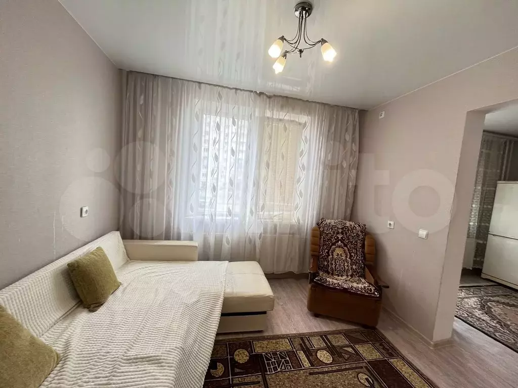 1-к. квартира, 27 м, 1/18 эт. - Фото 1