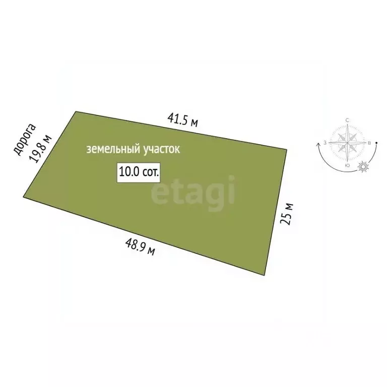 Участок в Тюменская область, Тюменский муниципальный округ, д. Якуши ... - Фото 2