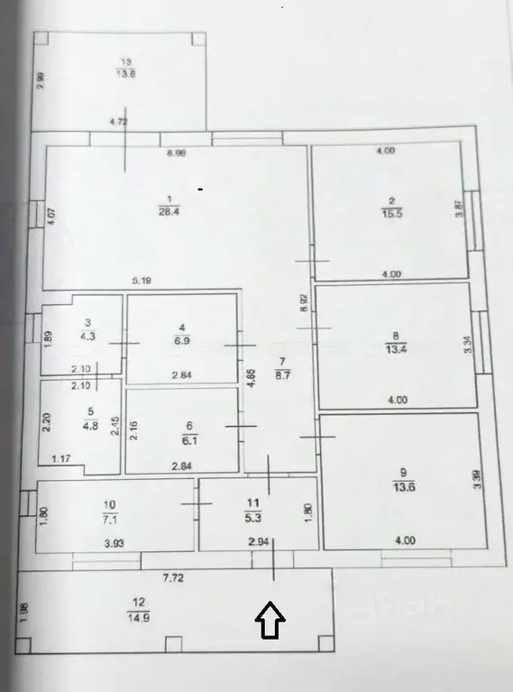 Дом в Татарстан, Казань ул. Фуата Мансурова, 1А (149 м) - Фото 1