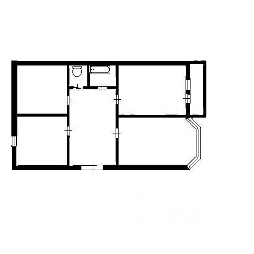 3-к кв. Москва Долгоруковская ул., 5 (70.0 м) - Фото 2