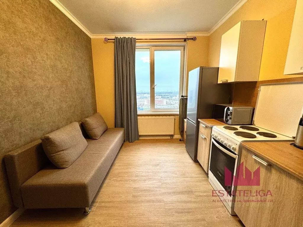 1-к кв. Московская область, Красногорск ул. Липовой Рощи, 2к1 (34.1 м) - Фото 0