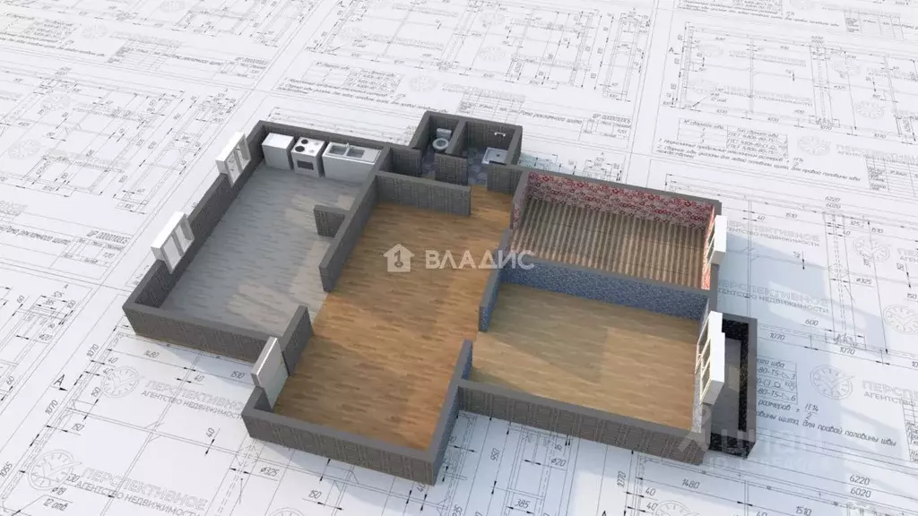 3-к кв. Иркутская область, Ангарск 61-й кв-л, 16 (81.0 м) - Фото 2