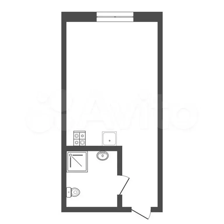 Квартира-студия, 21 м, 4/8 эт. - Фото 0