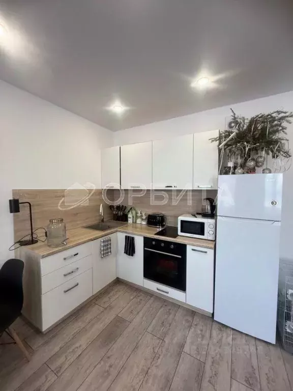 Студия Тюменская область, Тюмень ул. Павла Никольского, 6 (33.4 м) - Фото 1