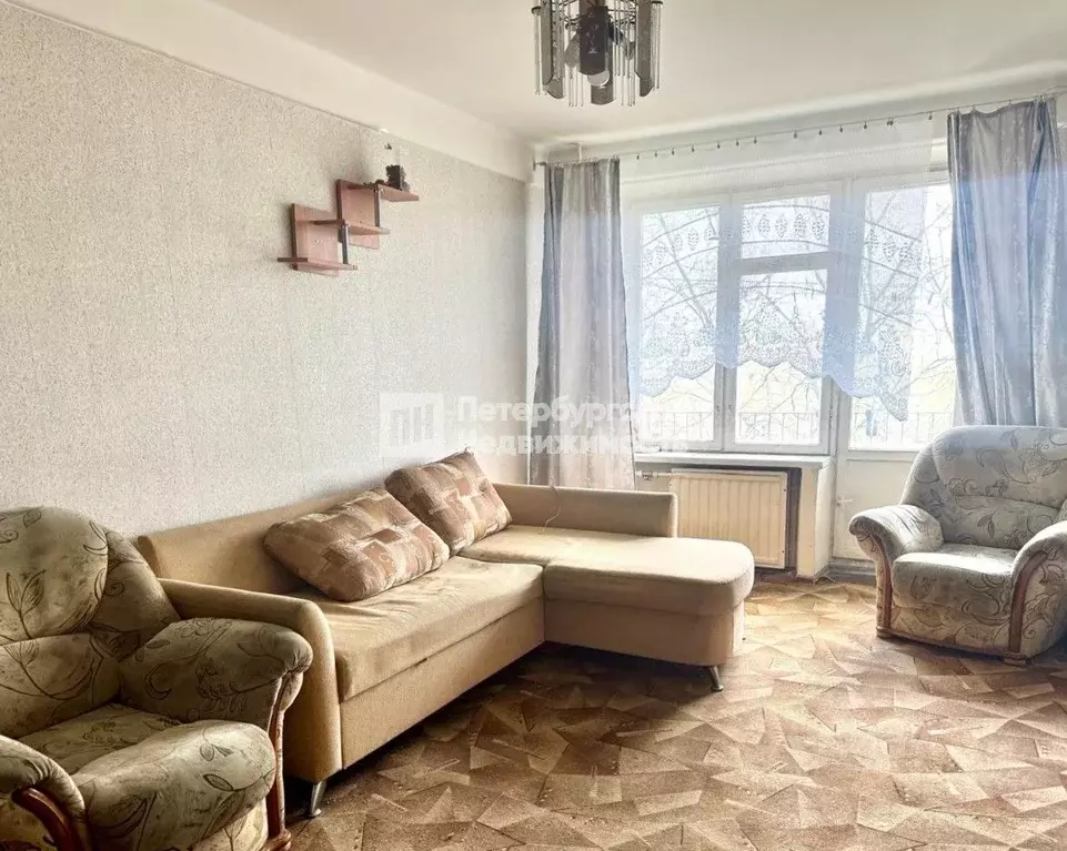 2-к кв. Санкт-Петербург просп. Большевиков, 25 (45.36 м) - Фото 0