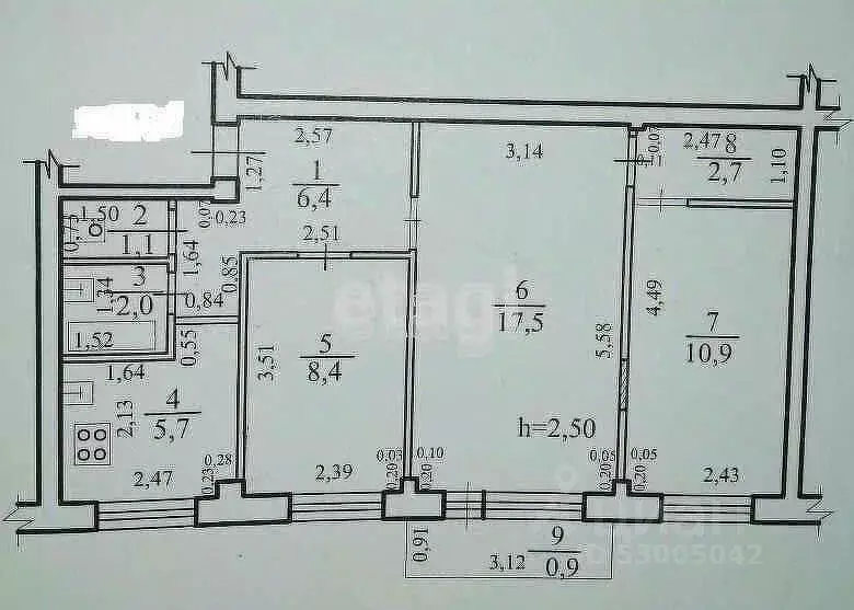 3-к кв. Забайкальский край, Чита ул. Гагарина, 13 (50.0 м) - Фото 2