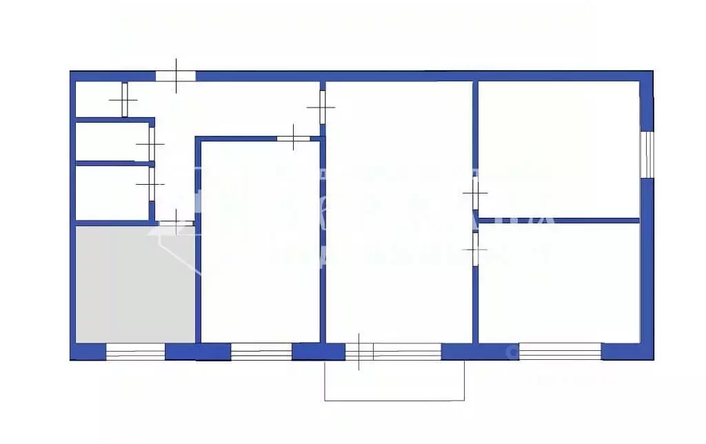 4-к кв. Кемеровская область, Ленинск-Кузнецкий просп. Ленина, 63/4 ... - Фото 2