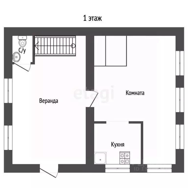 Дом в Вологодская область, д. Есиково  (91 м) - Фото 1
