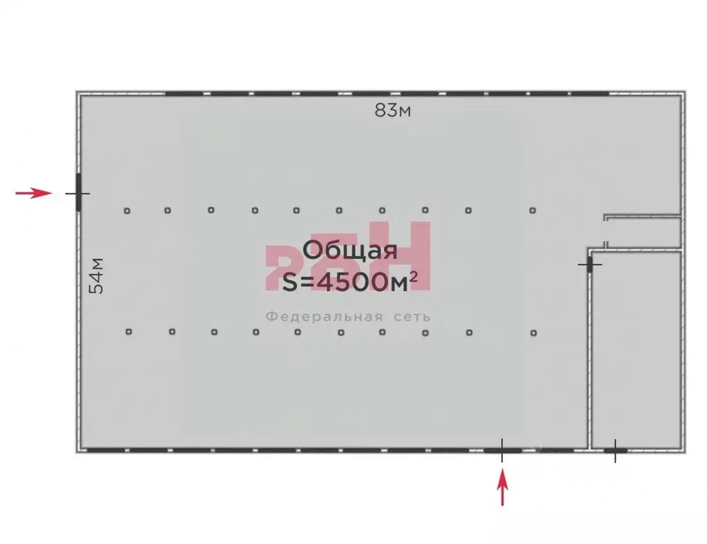 Склад в Тюменская область, Тюмень ул. Производственная, 50 (4500 м) - Фото 2