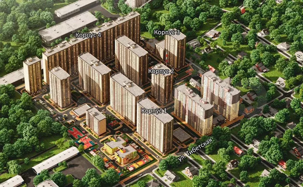3-к. квартира, 84,5 м, 13/22 эт. - Фото 0