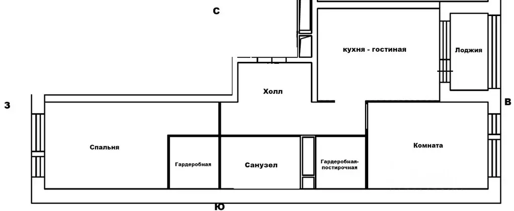 3-к кв. Московская область, Одинцовский городской округ, ... - Фото 1