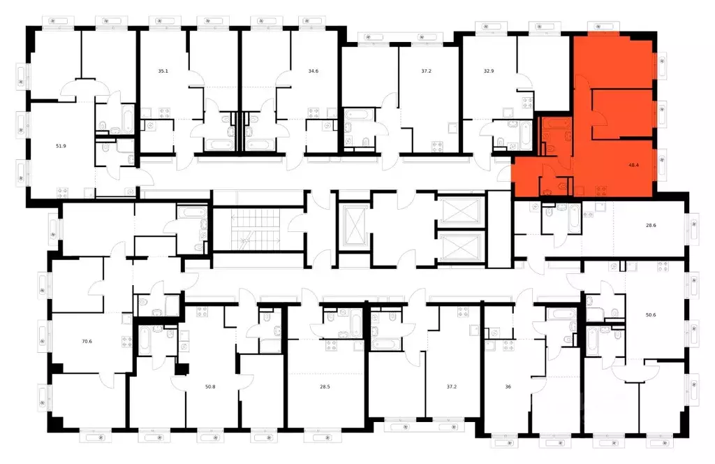 2-к кв. Московская область, Ленинский городской округ, Боброво пгт ... - Фото 2