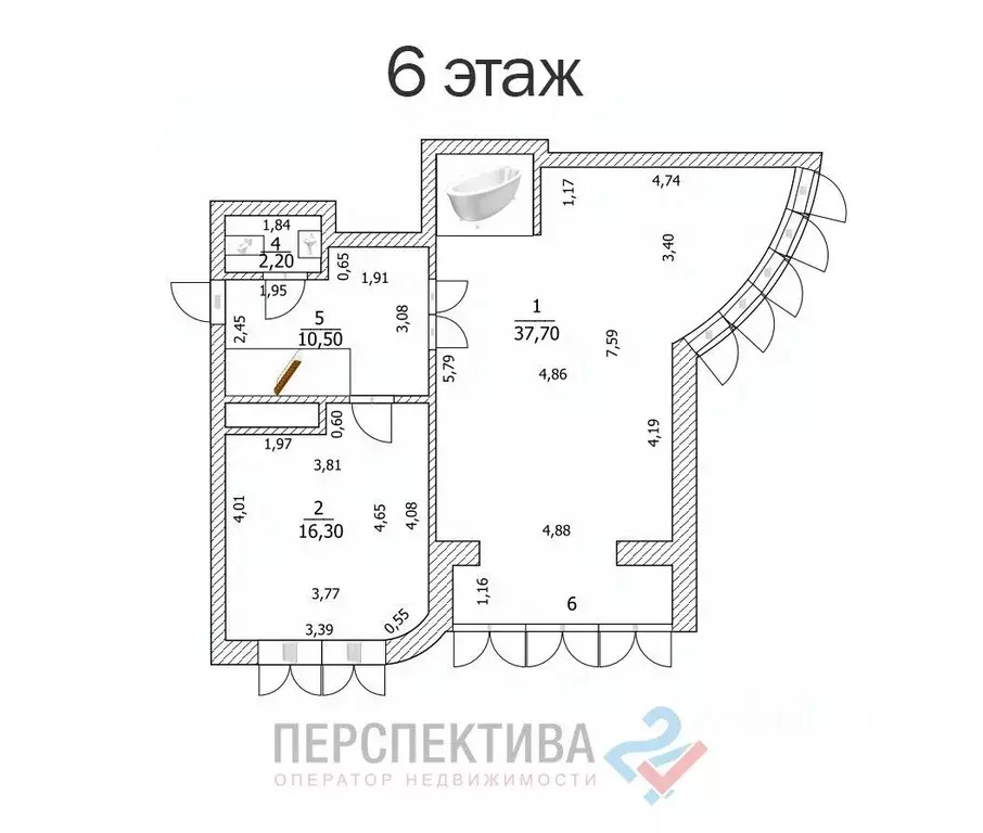 4-к кв. Чувашия, Чебоксары ул. Гер, 6 (203.0 м) - Фото 1
