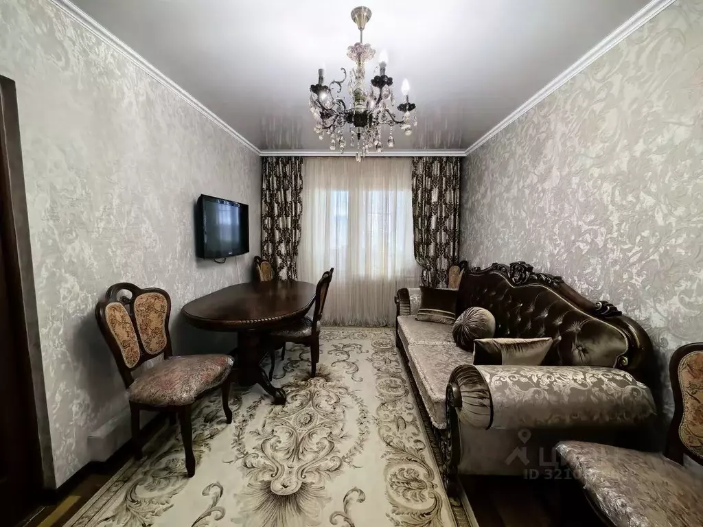 2-к кв. Кабардино-Балкария, Нарткала Урванский район, ул. Ленина (55.7 ... - Фото 1