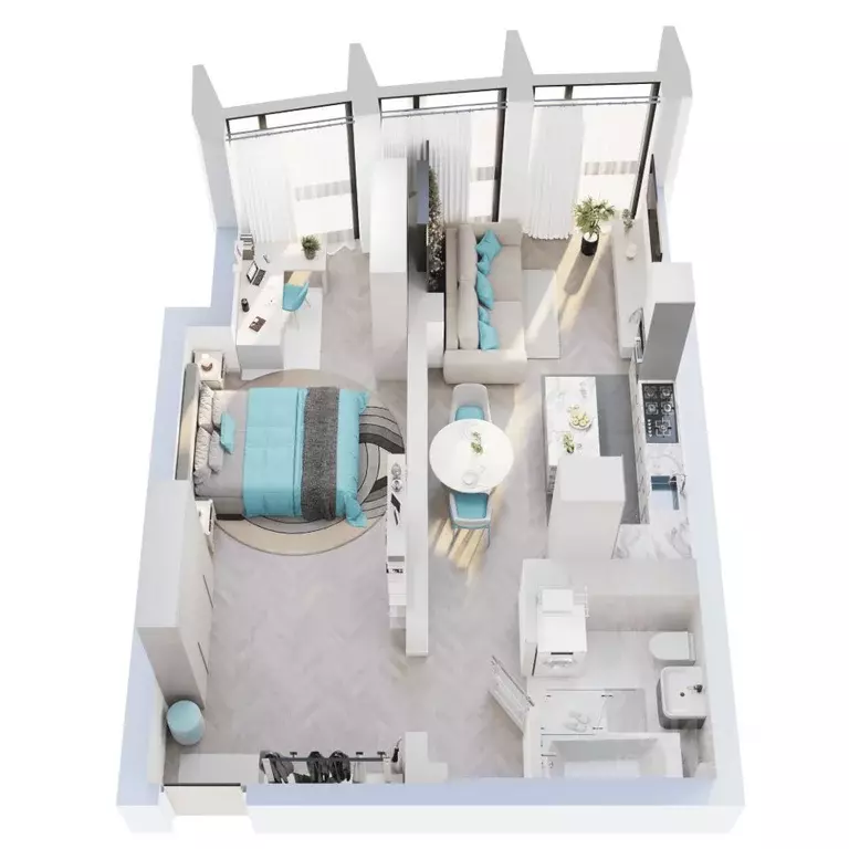 1-к кв. Иркутская область, Иркутск Октябрьский округ, Звезды жилой ... - Фото 1