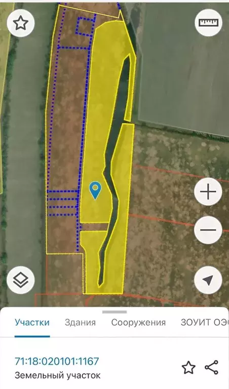 Участок в Тульская область, Суворовский район, Северо-Западное с/пос, ... - Фото 1