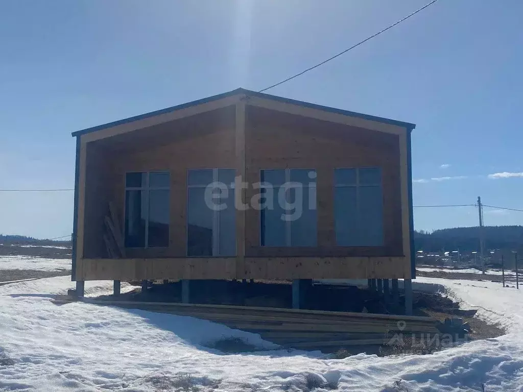 Дом в Пермский край, д. Полюдово ул. Тенистая, 9 (120 м) - Фото 0