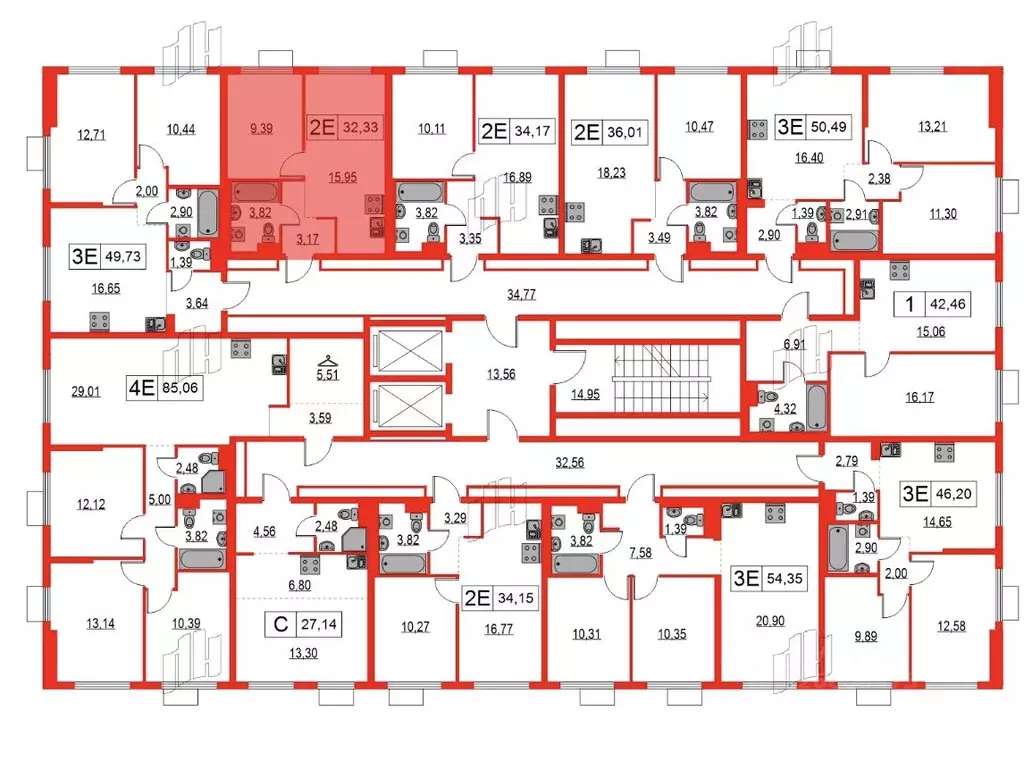 1-к кв. Ленинградская область, Ломоносовский район, Аннинское ... - Фото 2