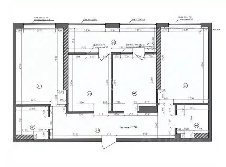 3-к кв. Севастополь ул. Братьев Манганари, 30к2 (79.3 м) - Фото 1