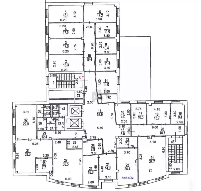 Офис в Москва Рябиновая ул., 41к1 (2870 м) - Фото 2