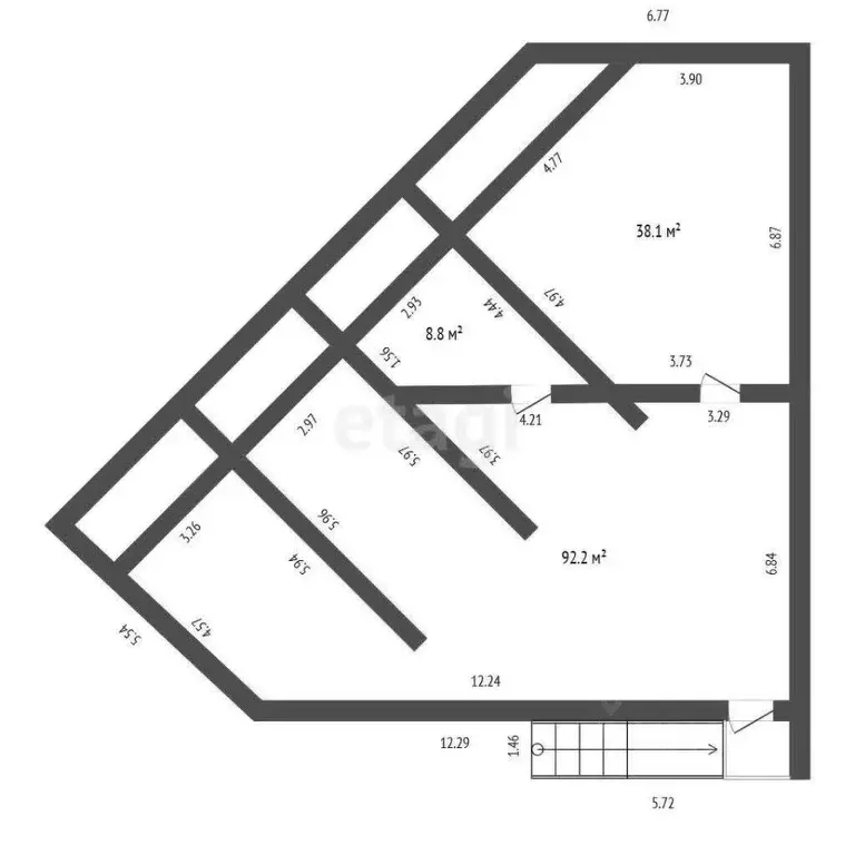 Помещение свободного назначения в Тюменская область, Тюмень Сургутская ... - Фото 1