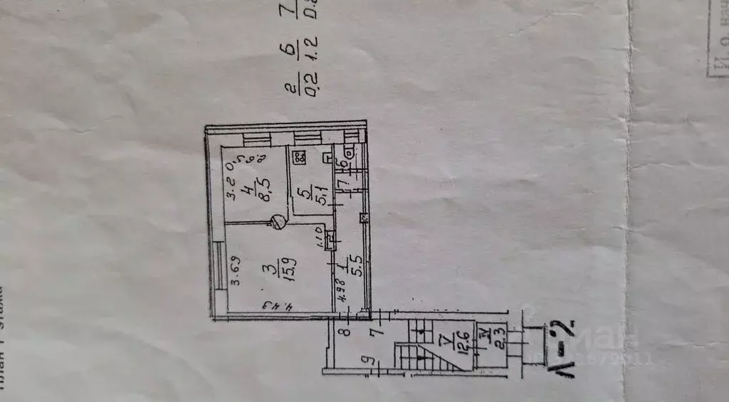 2-к кв. Санкт-Петербург Круговая ул., 20 (37.0 м) - Фото 1