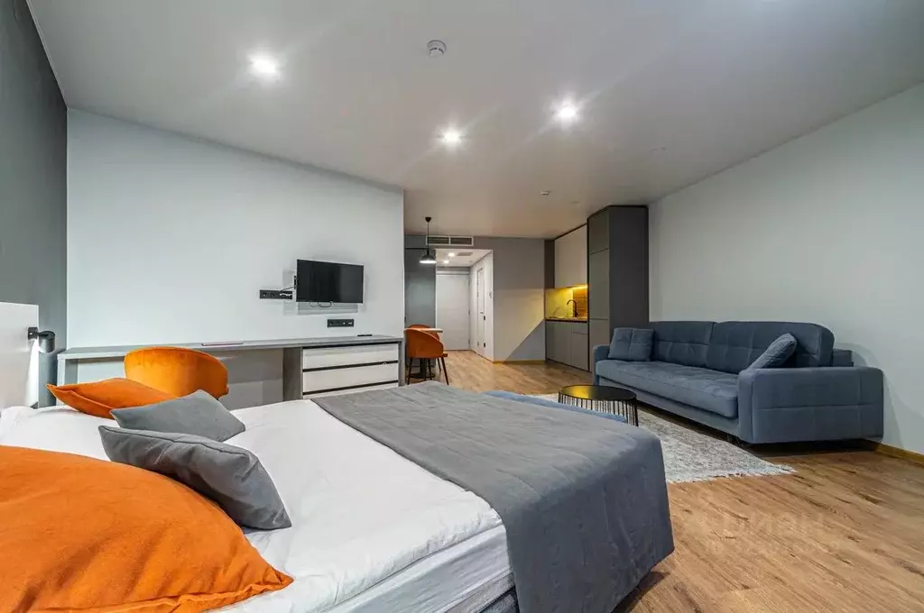 Студия Санкт-Петербург Киевская ул., 5к6 (40.1 м) - Фото 1