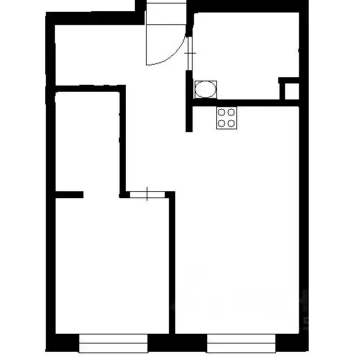 1-к кв. Москва Большая Филевская ул., 4 (46.0 м) - Фото 2
