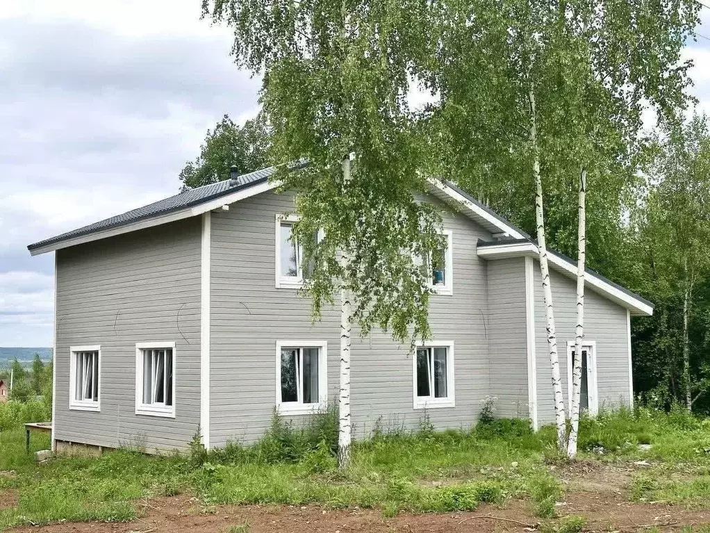 Дом в Пермский край, Добрянский муниципальный округ, д. Городище 43 ... - Фото 1