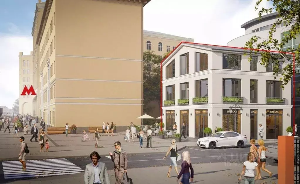 Офис в Москва ул. Бахрушина, 36/14С3 (520 м) - Фото 2