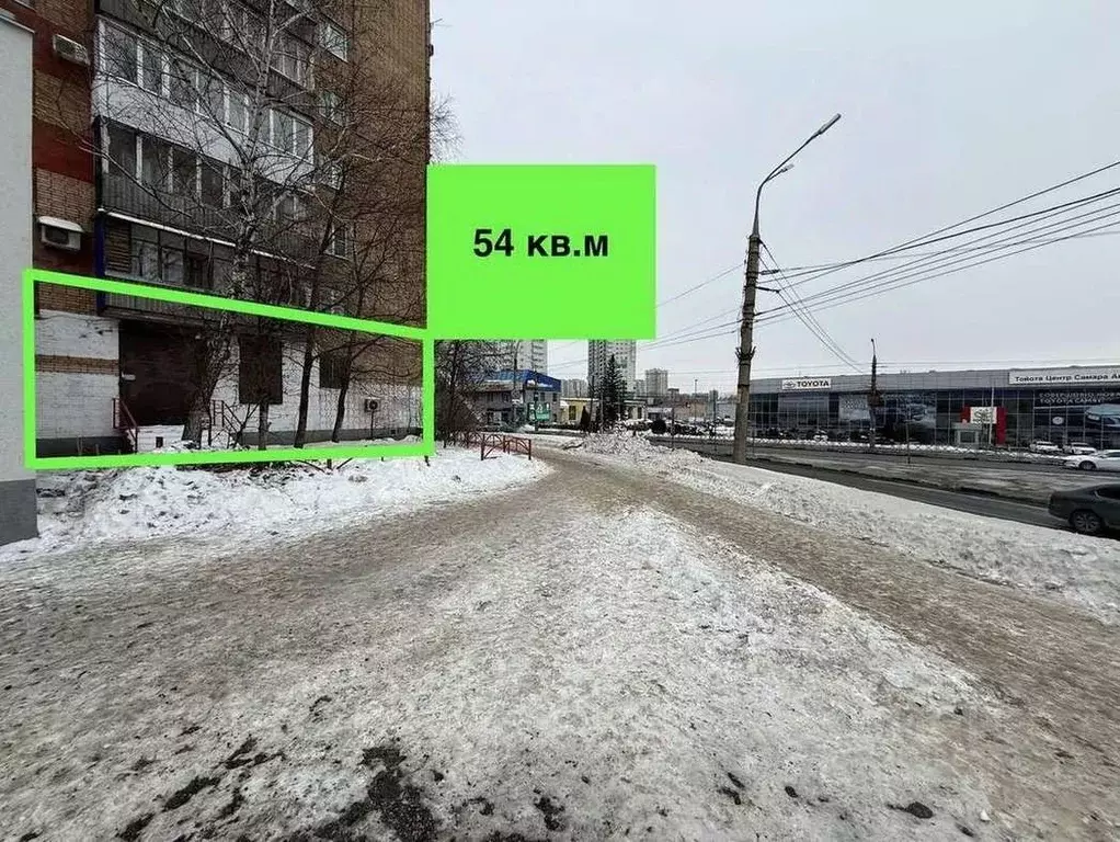 Торговая площадь в Самарская область, Самара ул. Авроры, 201 (54 м) - Фото 1