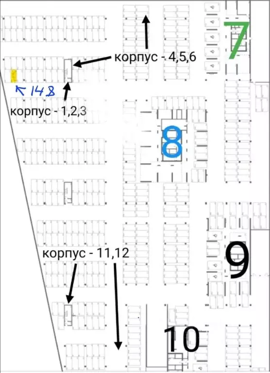 Гараж в Московская область, Красногорск ул. Липовой Рощи, 4к4 (13 м) - Фото 0