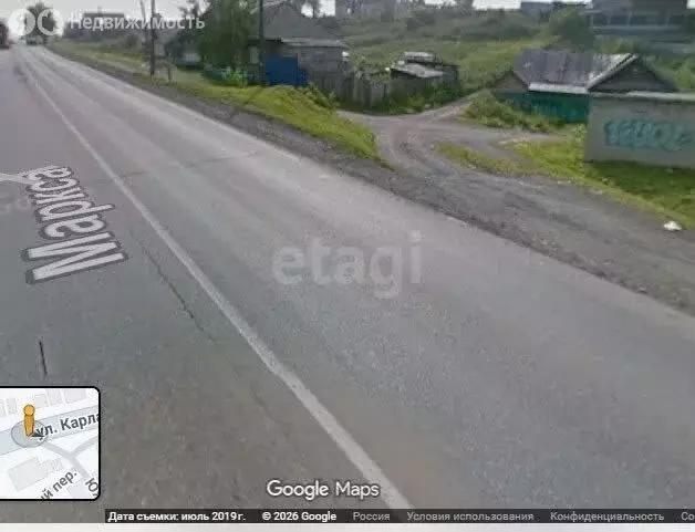 Участок в Сатка, Садовый переулок (7.9 м) - Фото 1