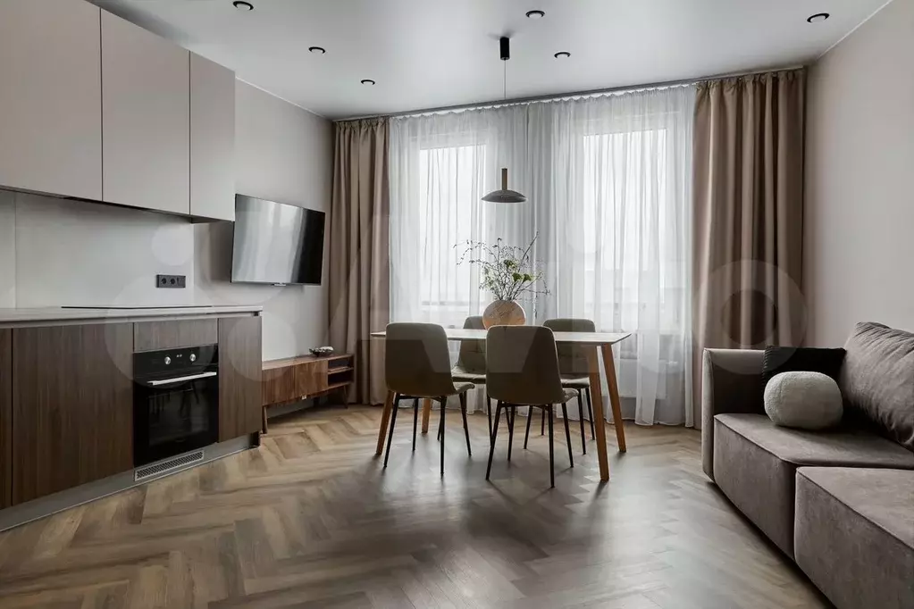 2-к. квартира, 61,7 м, 9/15 эт. - Фото 1