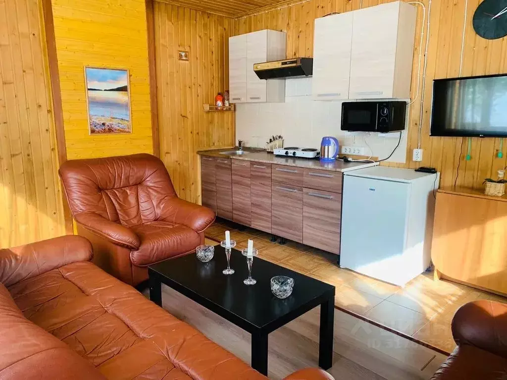 Дом в Карелия, Сортавальский муниципальный округ, пос. Рюттю 30 (80 м) - Фото 0