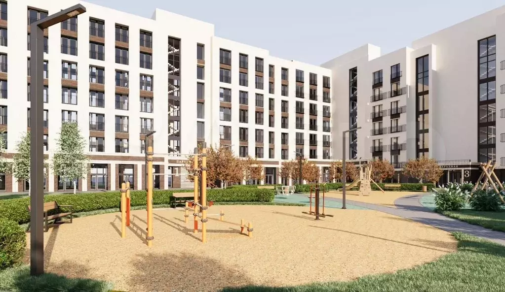 3-к. квартира, 65 м, 2/7 эт. - Фото 1
