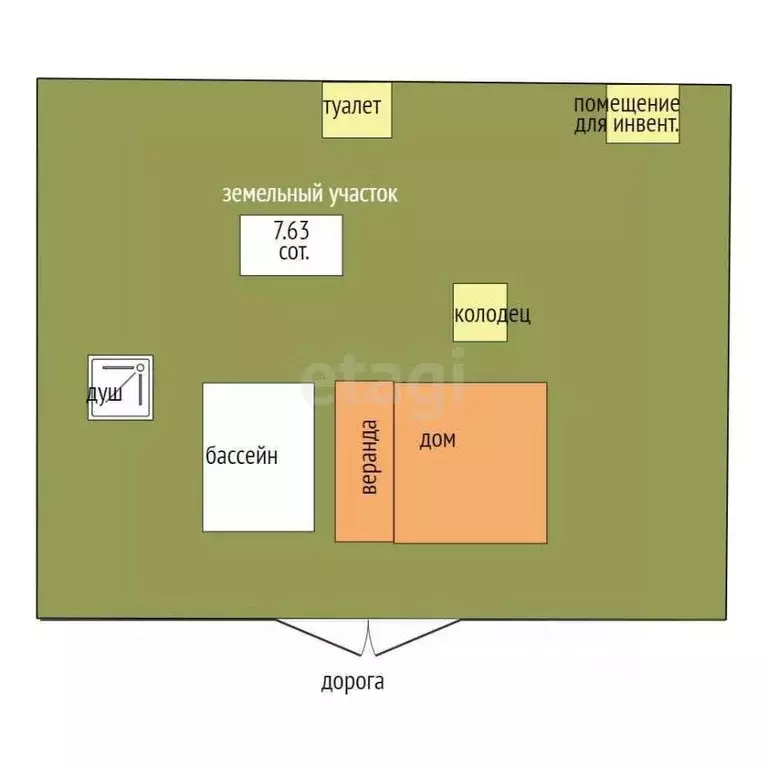 Дом в Хабаровский край, Комсомольский район, Подъемник СНТ ул. Новая, ... - Фото 2