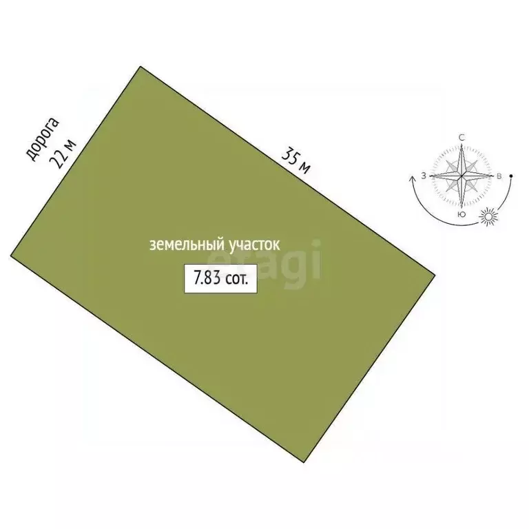 Участок в Костромская область, Кострома проезд Вохомский, 62 (7.83 ... - Фото 2