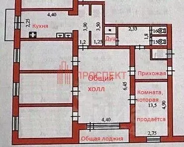 Комната Пензенская область, Пенза ул. Совхоз-техникум, 21А (12.6 м) - Фото 1