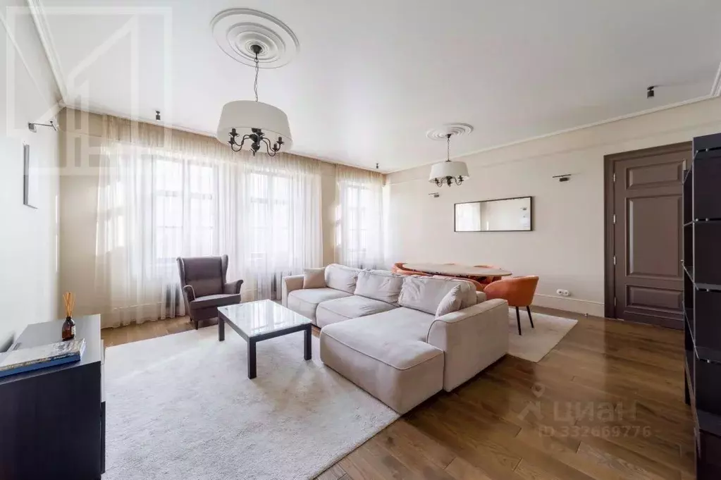 3-к кв. Москва ул. Фадеева, 4А (150.0 м) - Фото 2