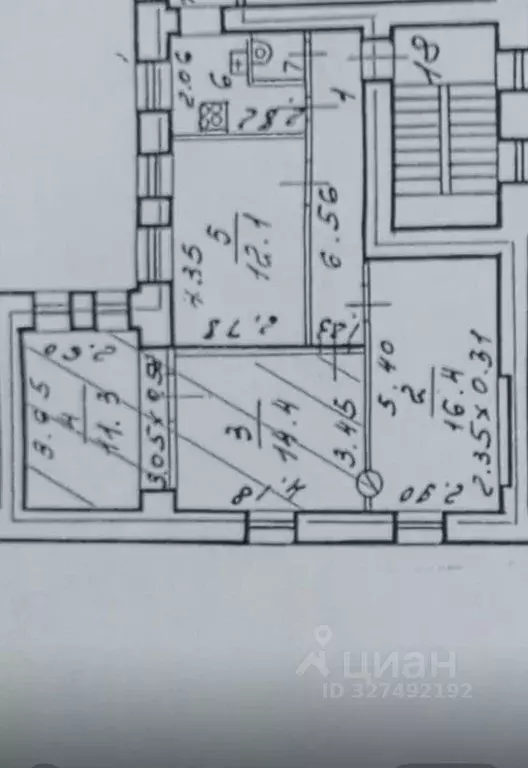 4-к кв. Санкт-Петербург Малодетскосельский просп., 32 (70.2 м) - Фото 1